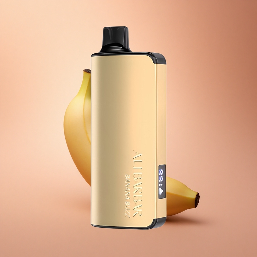 Alibarbar Ingot 9000 Puffs Μπανάνα Buzz 2350mAh 22ml