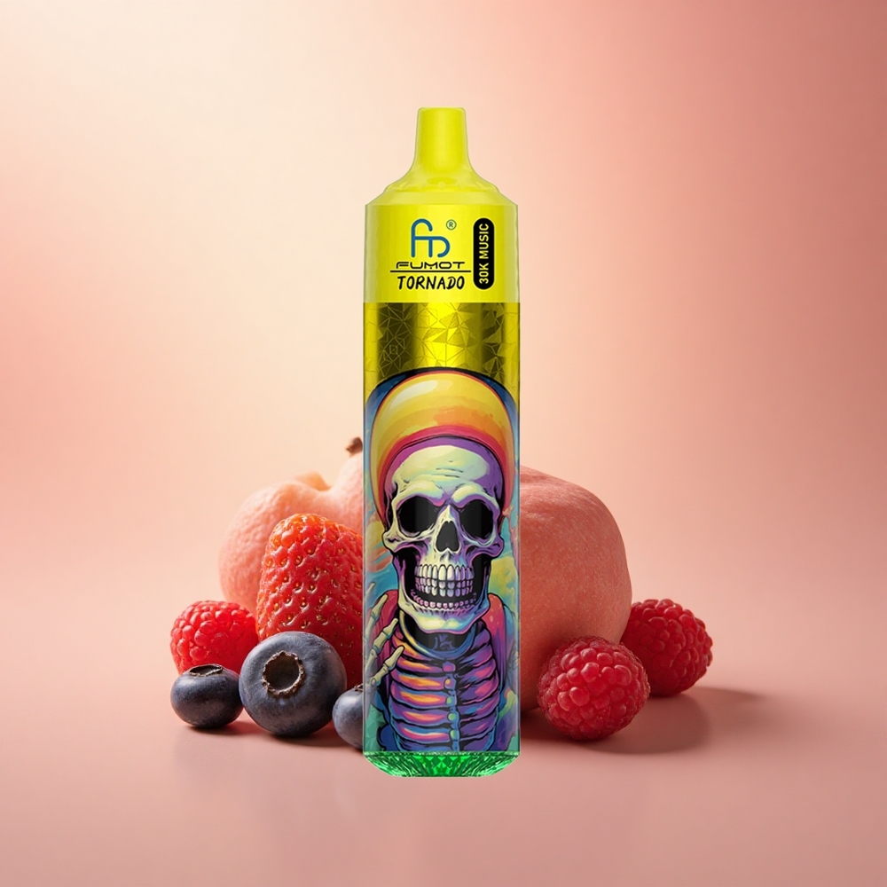 Fumot Randm Tornado 30000 Puffs Φράουλα Μύρτιλο Βατόμουρο με 5% νικοτίνη και 600mAh