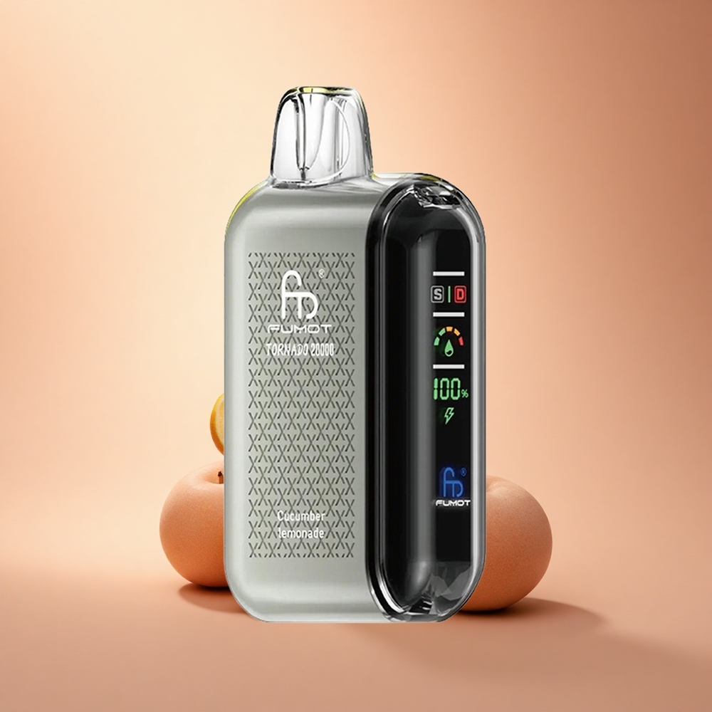 Fumot Tornado 20000 Puffs Αγγουρόλεμονο με Dual Mesh Coil και 850mAh