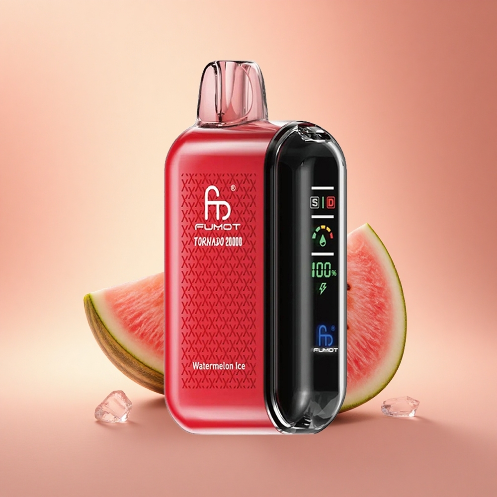 Fumot Tornado 20000 Puffs Καρπούζι Πάγος με Dual Mesh Coil και 850mAh