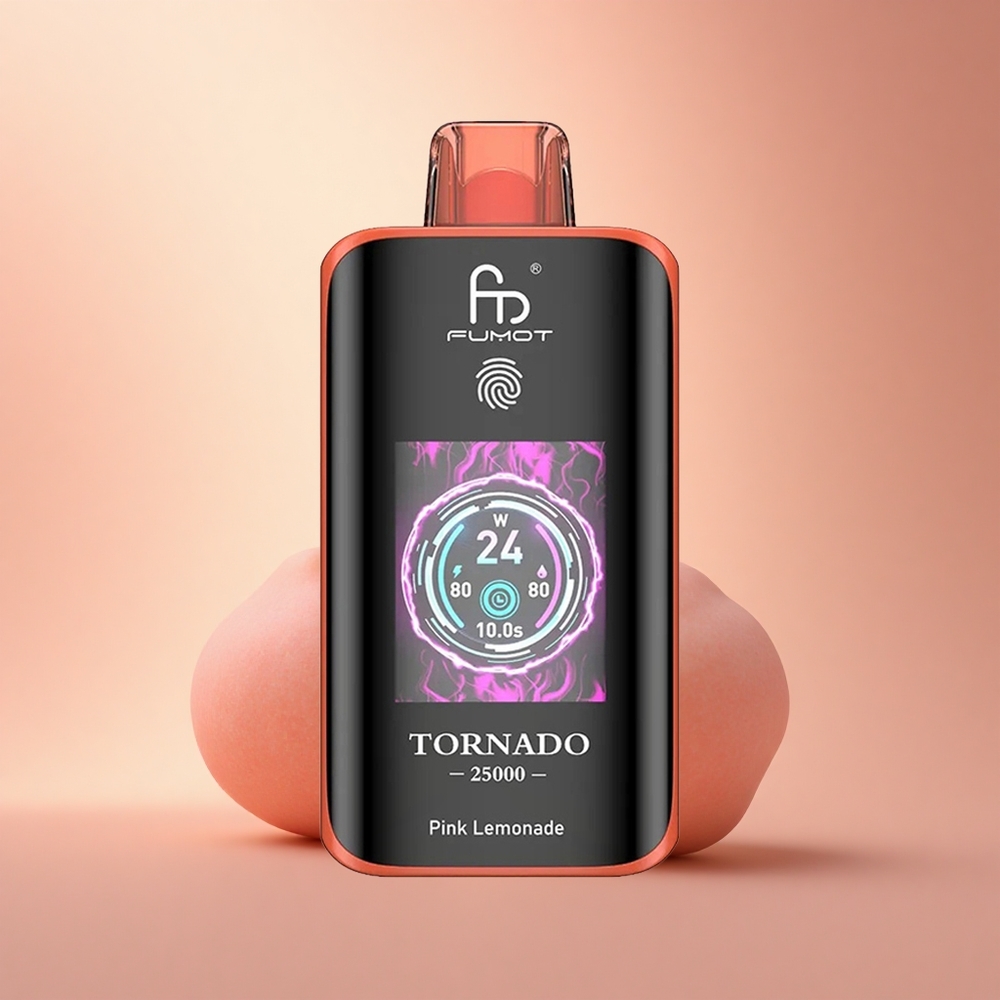 Fumot Tornado 25000 Puffs Ροδόλεμονο με 700mAh και 5% νικοτίνη