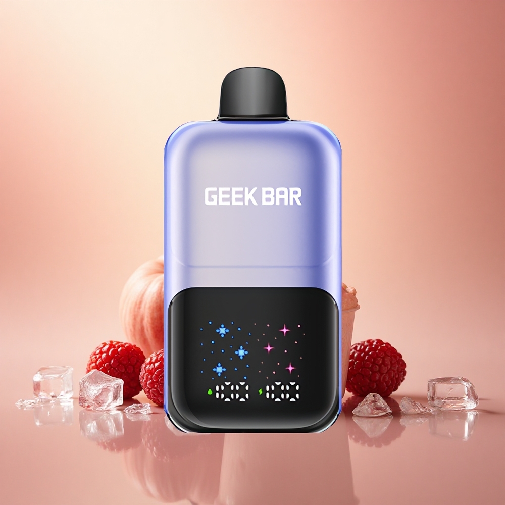 GEEK BAR 2GO 20ml 50000 Puffs Μικτά Μούρα Παγωτό με 5% Νικοτίνη και Ρυθμιζόμενη Ψύξη