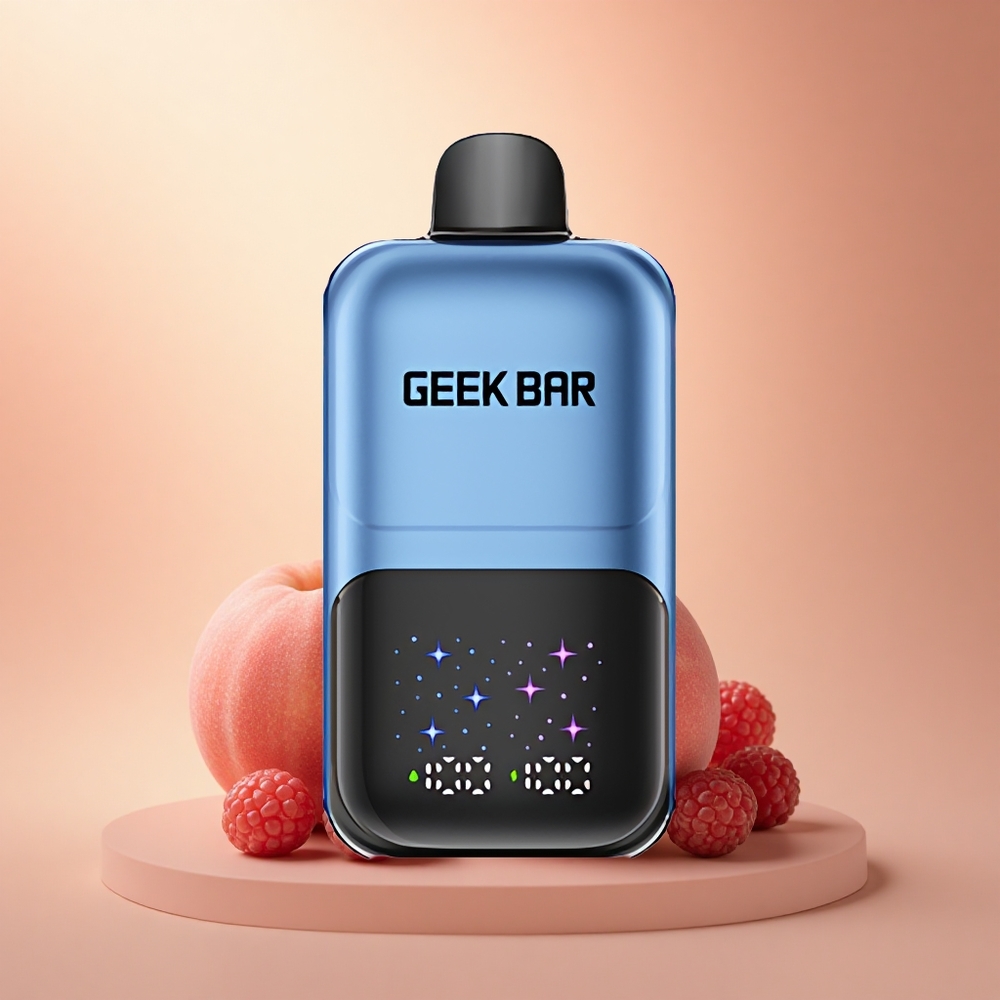 GEEK BAR 2GO 20ml 50000 Puffs Ακτινίδιο & Μούρο Interactive Screen 5% Nicotine