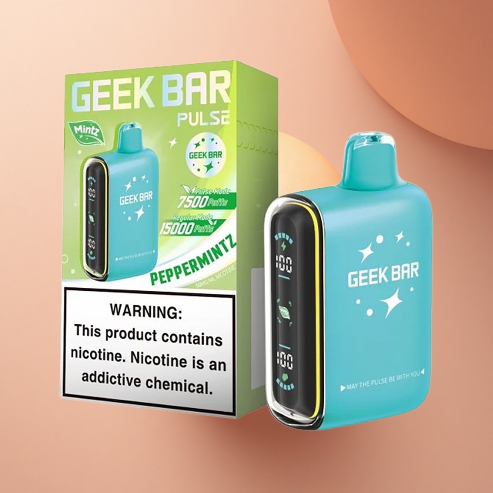 GEEK BAR Pulse 15000 Puffs Μίντα Έκδοση 16ML 5% Νικοτίνη 650 mAh