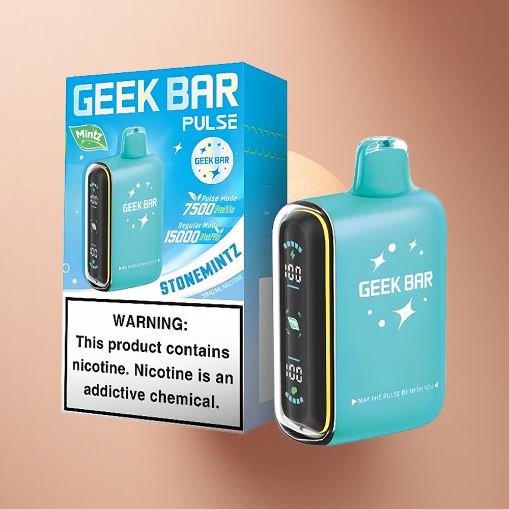 GEEK BAR Pulse 15000 Puffs Μίντα Έκδοση 16ML 5% Νικοτίνη 650 mAh