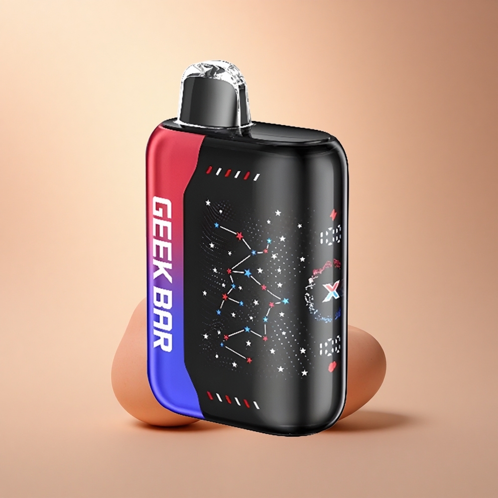GEEK BAR Pulse X 25000 Puffs Πατριωτική Έκδοση με 18mL και Νικοτίνη 0-5%