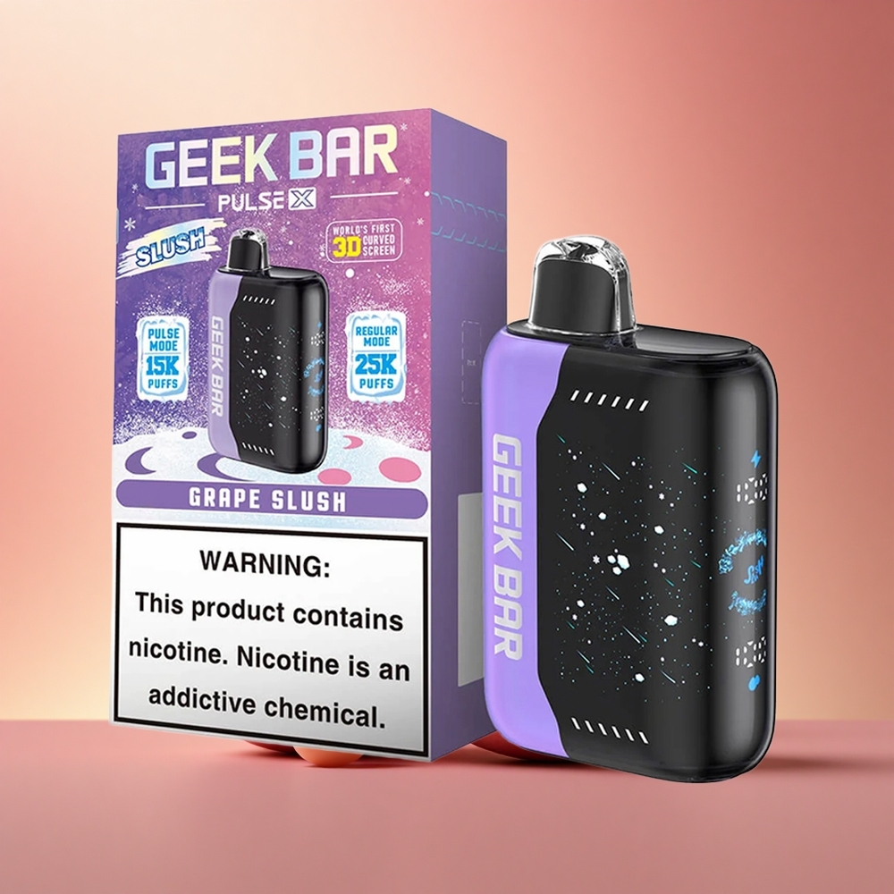 GEEK BAR Pulse X 25000 Puffs Έκδοση Slush με 18mL και 0-5% Νικοτίνη
