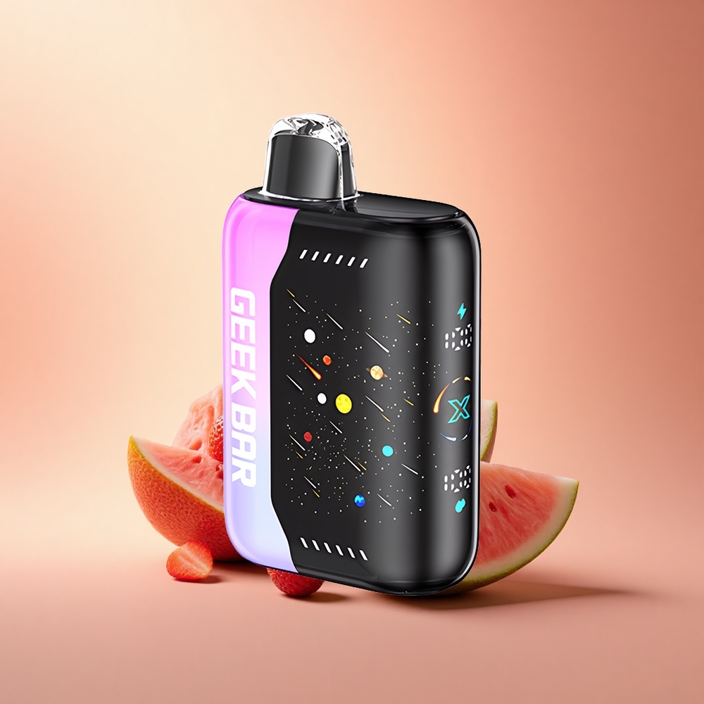 GEEK BAR Pulse X 42K Puffs Meteor Edition Φράουλα Καρπούζι Dual Mesh Coil 820mAh