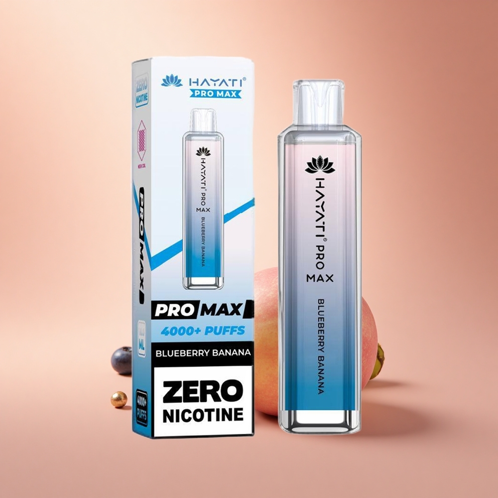 Hayati Pro Max 4000 Puffs Μπλε Μπανάνα Dual 1.1 Ohm 1400mAh