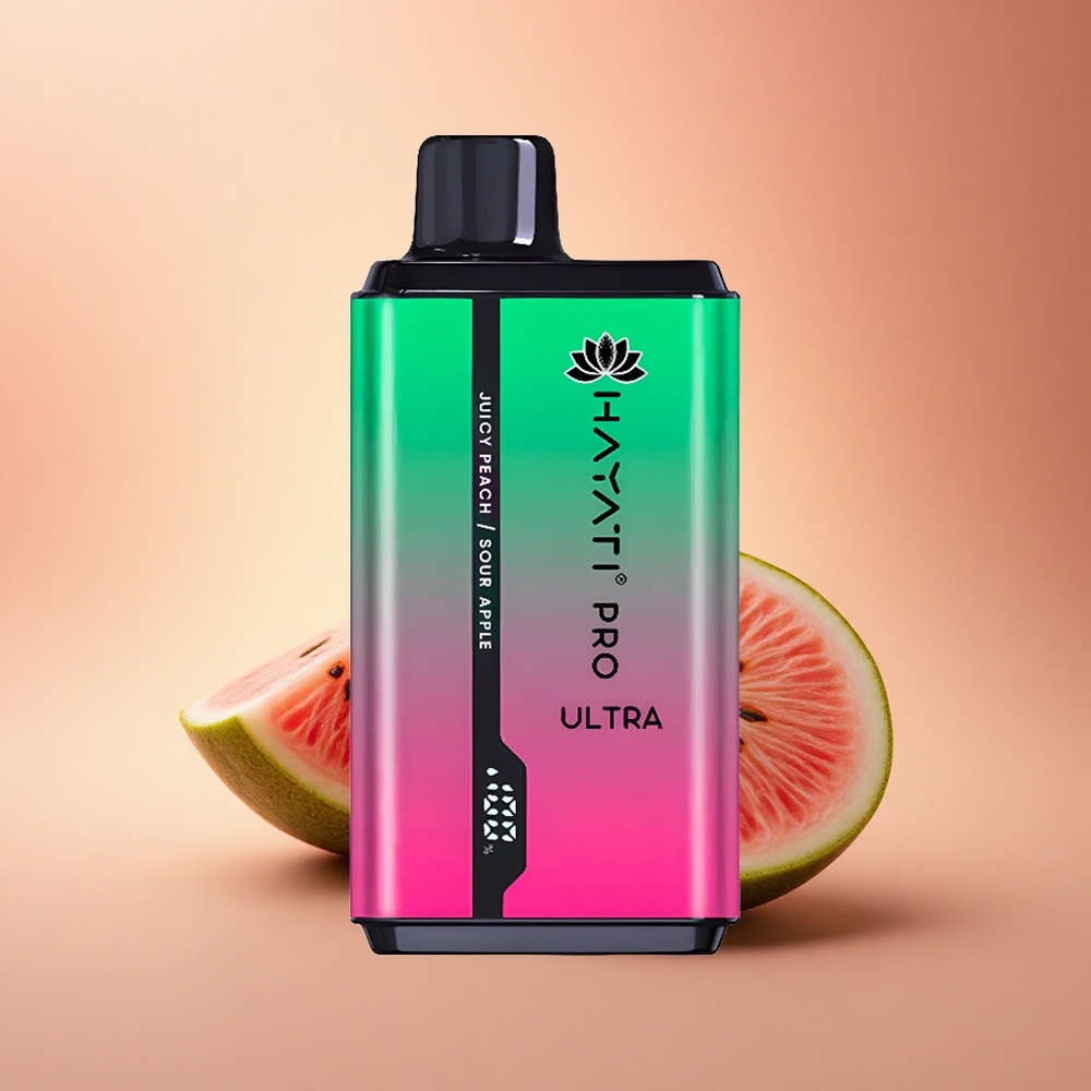 Hayati Pro Ultra 15000 Puffs Καρπούζι Ακτινίδιο Πάσιφλορα 850mAh 2% νικοτίνη