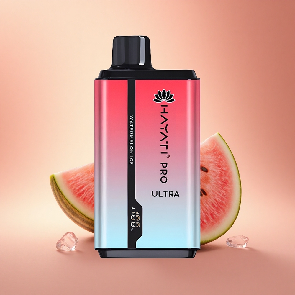 Hayati Pro Ultra 15000 Puffs Καρπούζι Πάγος 850mAh 2% νικοτίνη
