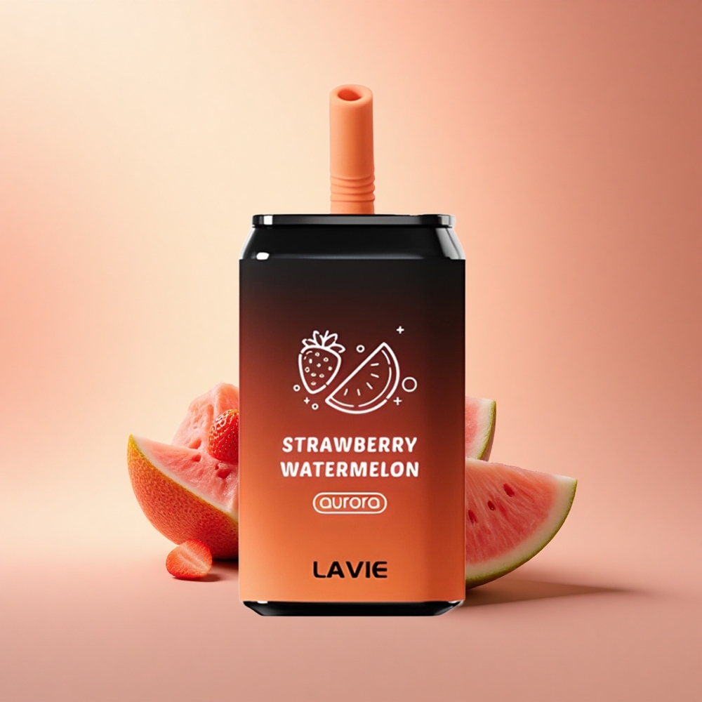 Lavie Aurora 11000 Puffs Φράουλα Καρπούζι 650mAh 22ML 5% νικοτίνη