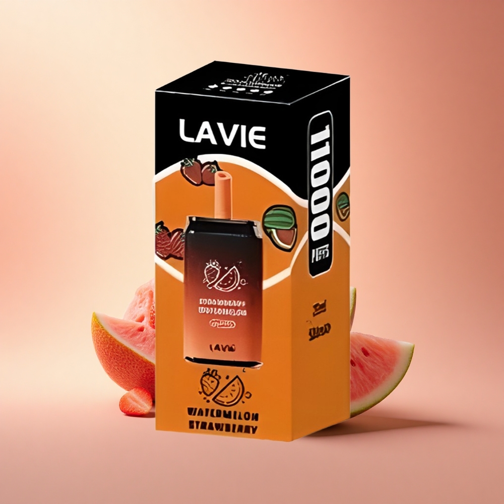 Lavie Aurora 11000 Puffs Φράουλα Καρπούζι 650mAh 22ML 5% νικοτίνη
