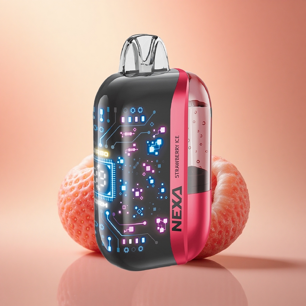 NEXA Ultra 50000 Puffs Φράουλα Πάγος 20ml 800mAh