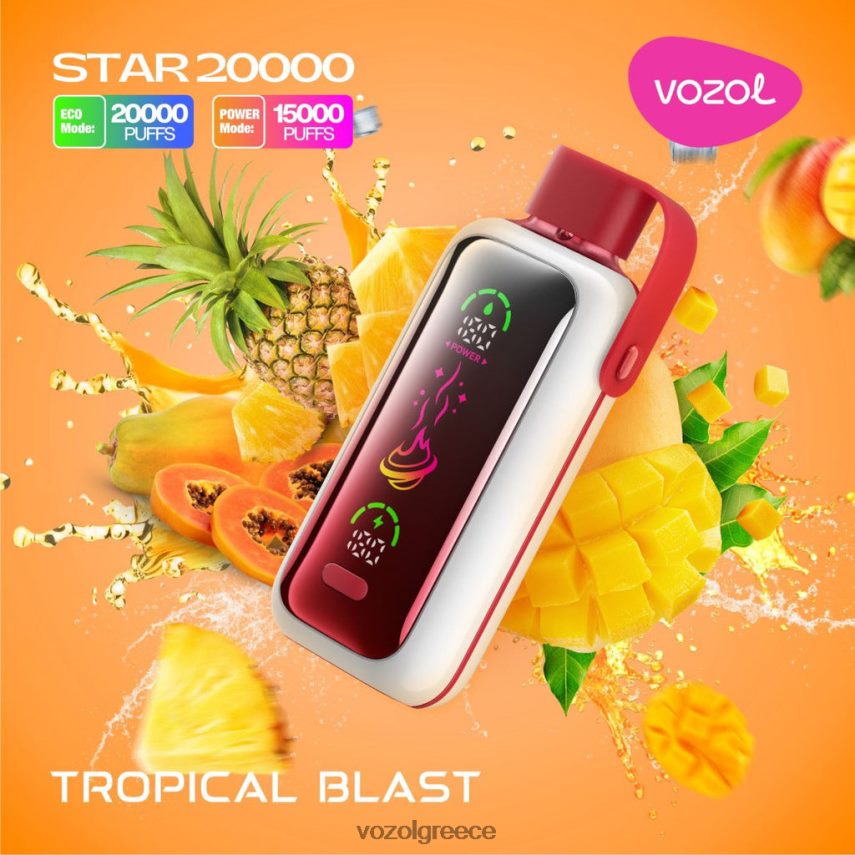 Vozol Athens τροπική έκρηξη 4FZ6H62 VOZOL STAR 20000